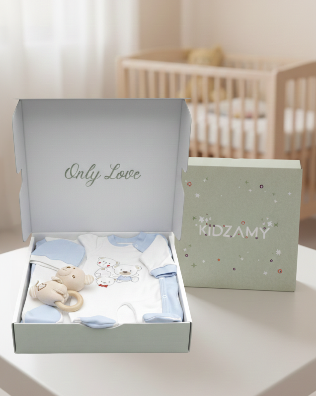 Teddy Bear Sleepsuit Set 0 to 3m