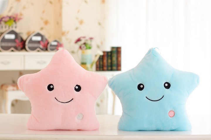 LED Star Pillow