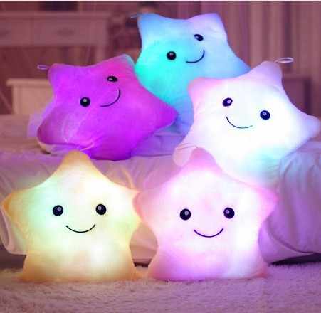 LED Star Pillow