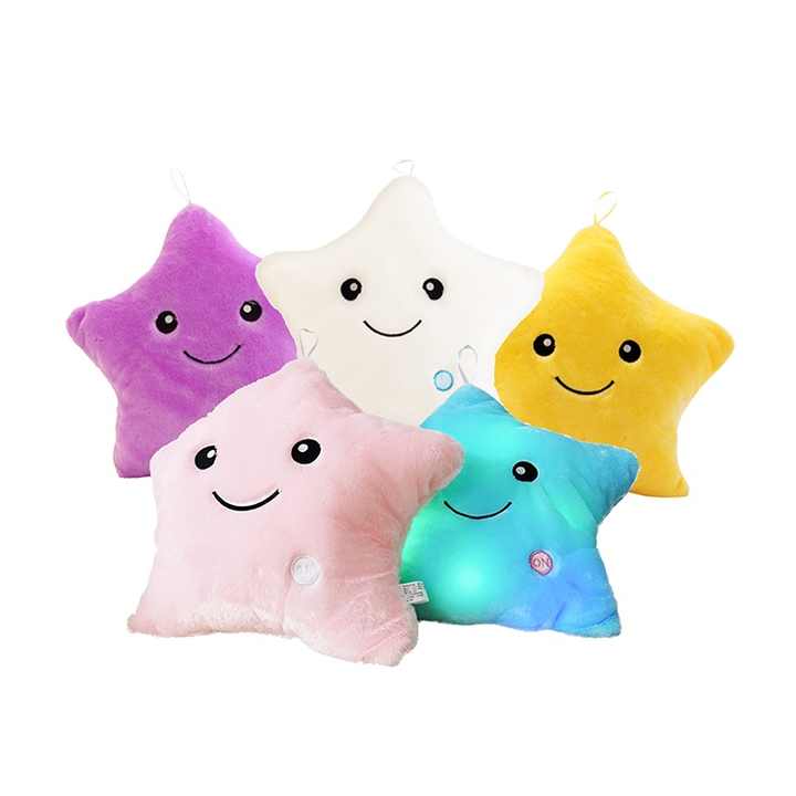 LED Star Pillow