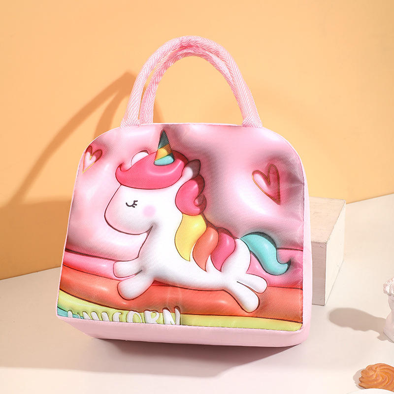 3D Cartoon Lunch Bag