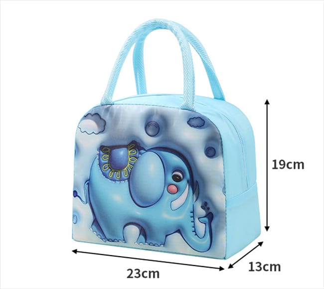 3D Cartoon Lunch Bag