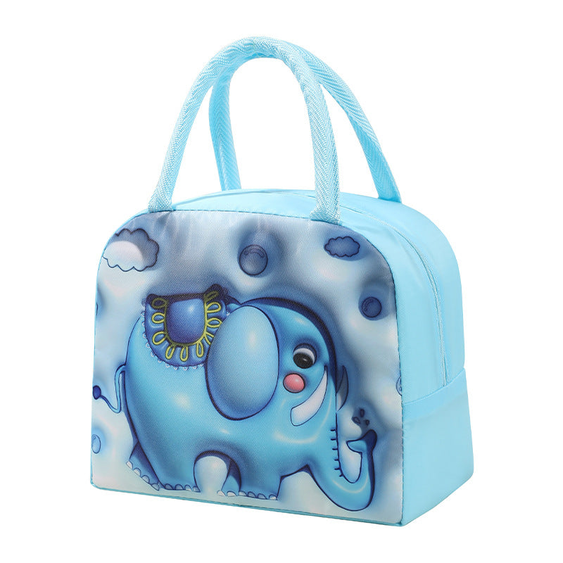 3D Cartoon Lunch Bag