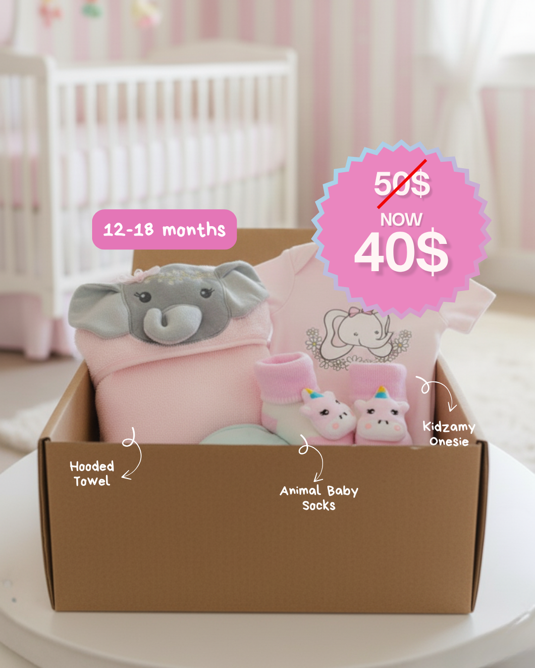 Pink Elephant Bundle