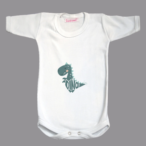 With Sleeve / White / 9-12 Months