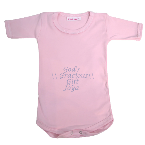 With Sleeve / Plain Pink / 9-12 Months