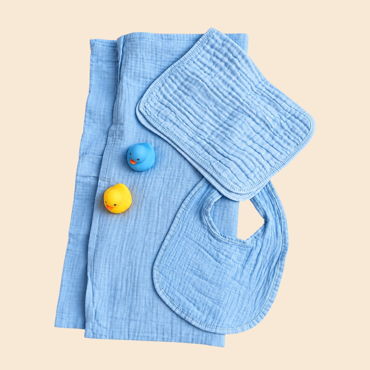 Blue Baby Cuddle Set