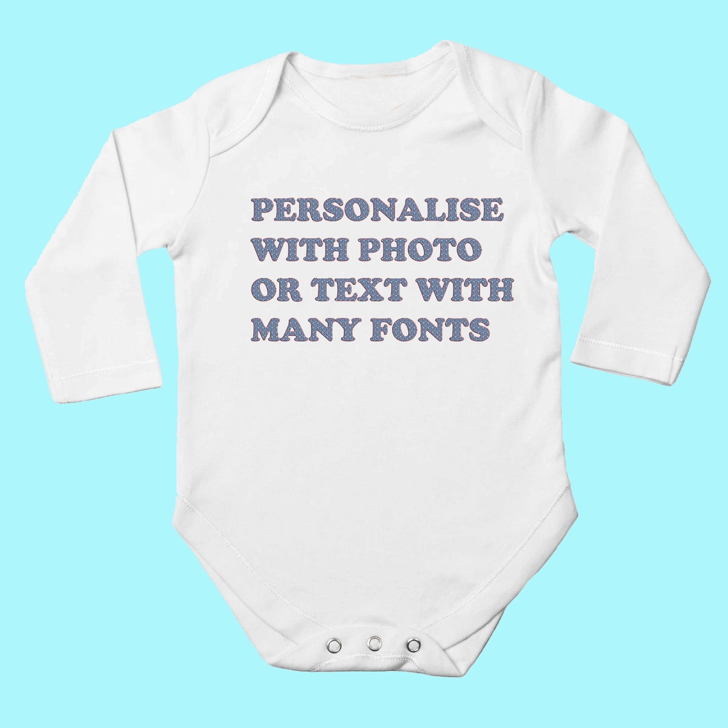 Custom Baby Onesie – Personalize with Your Design! 👶✨