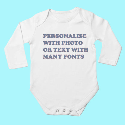 Custom Baby Onesie – Personalize with Your Design! 👶✨