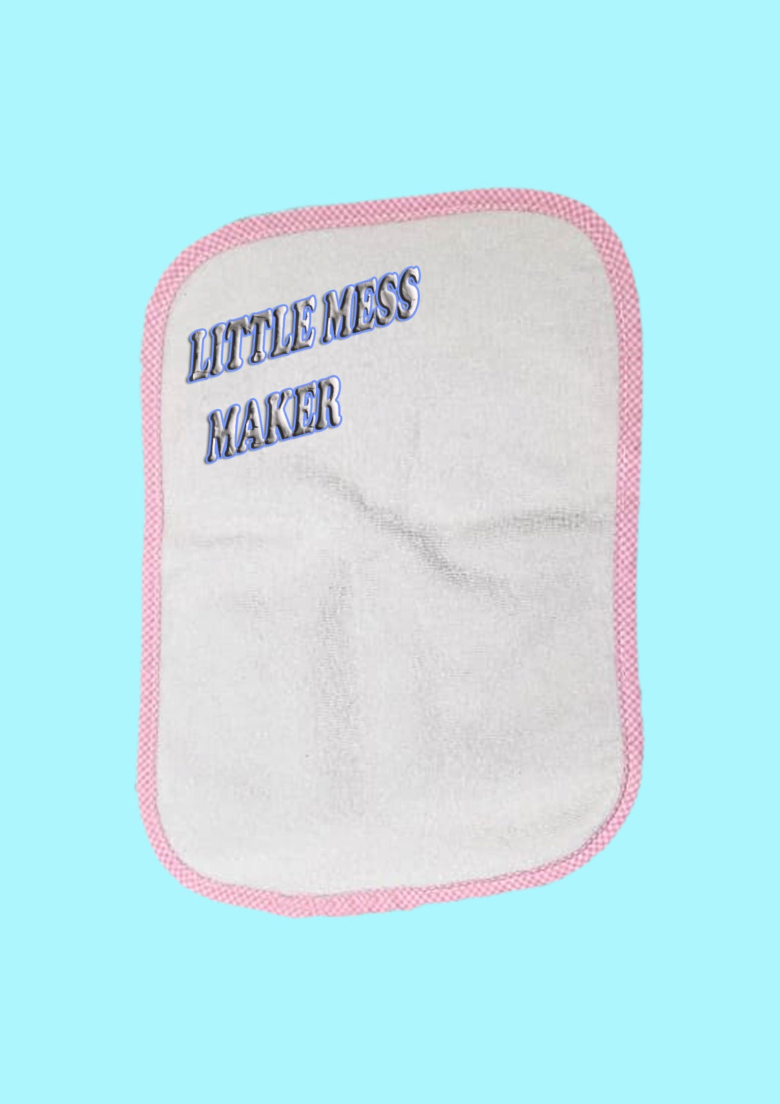 Custom Baby Burp Cloth – Personalized with Your Design! 👶🍼✨