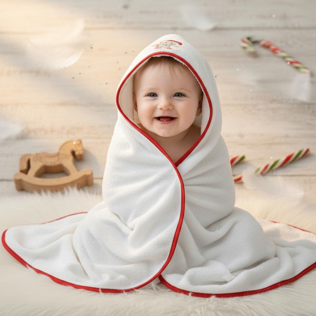 Christmas Hooded Towel
