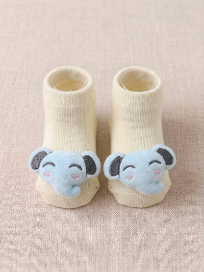 Kidzamy Animal Baby Socks – Soft &amp; Cute  (0 to 6 months)