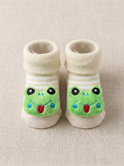 Kidzamy Animal Baby Socks – Soft &amp; Cute  (0 to 6 months)