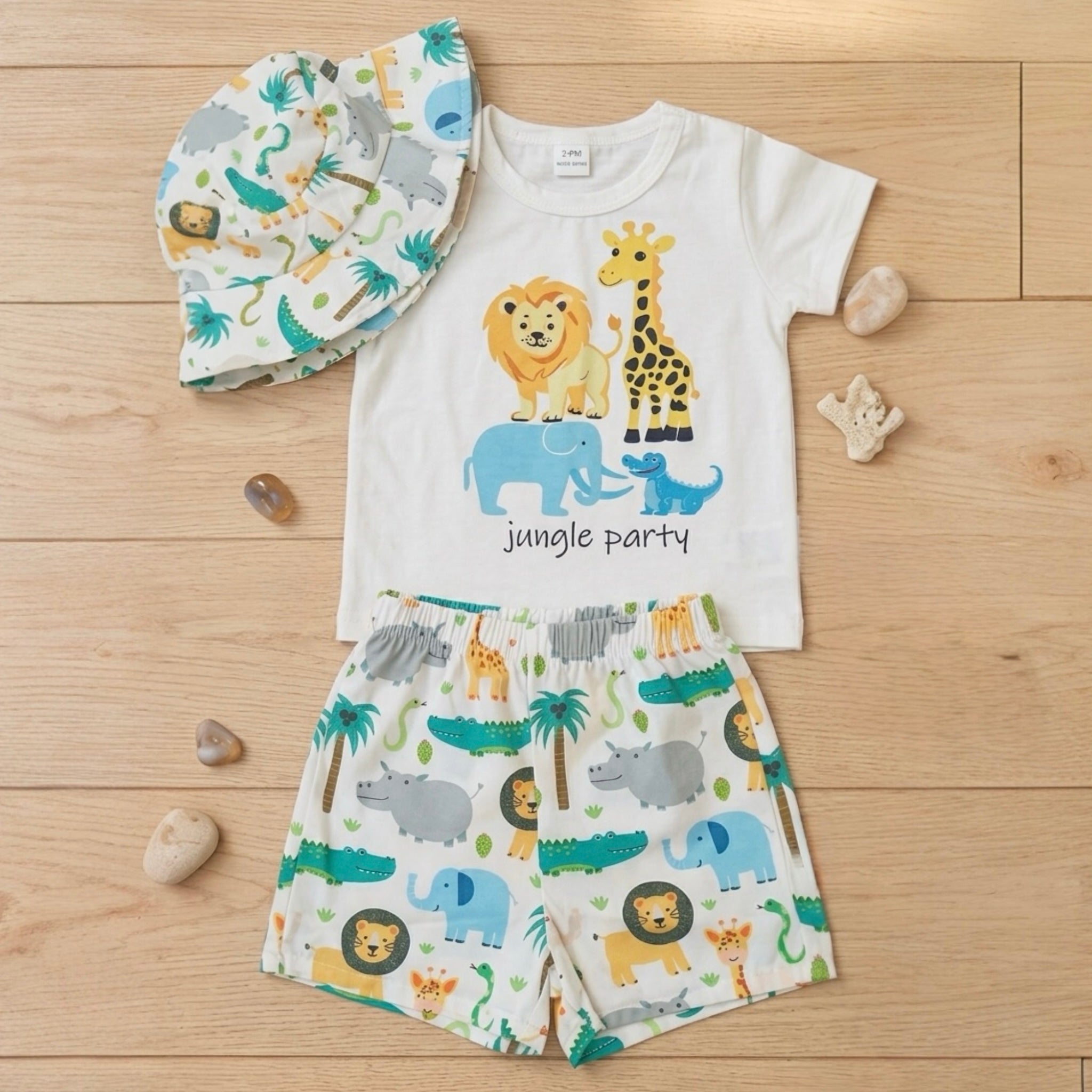Jungle Party Summer Set (6-9M)