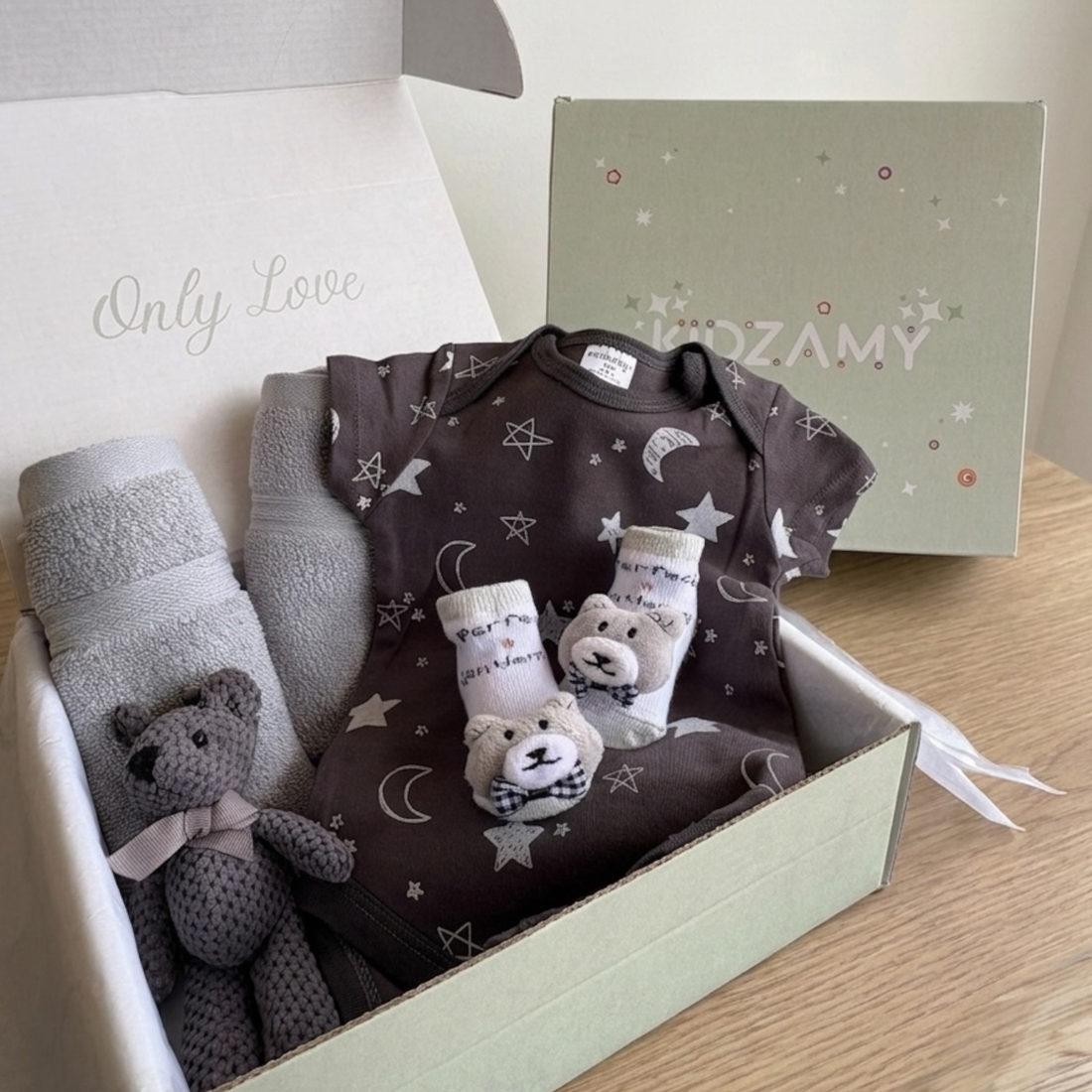 Little Star Bear &amp; Moon Gift Set (3-6m)