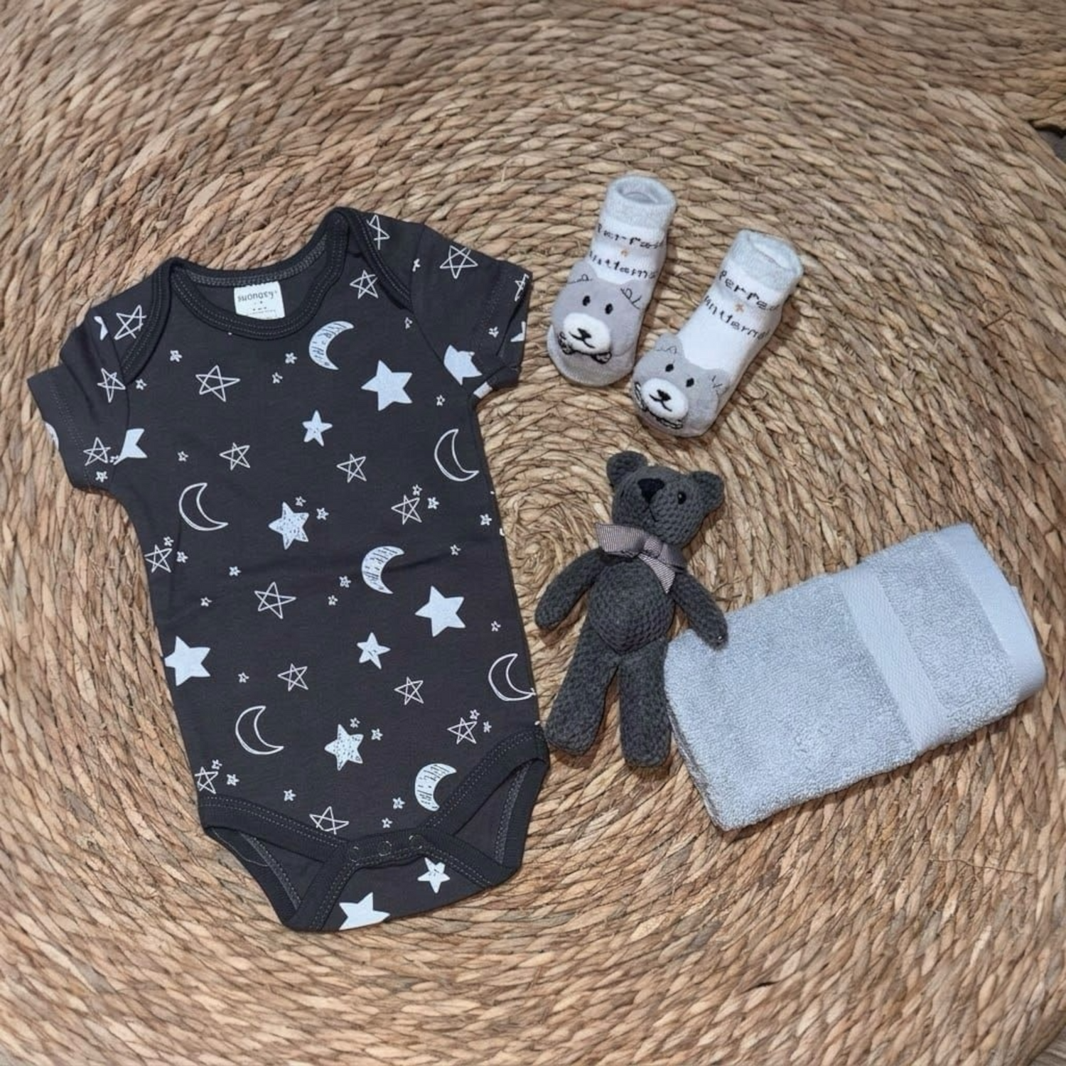 Little Star Bear &amp; Moon Gift Set (3-6m)