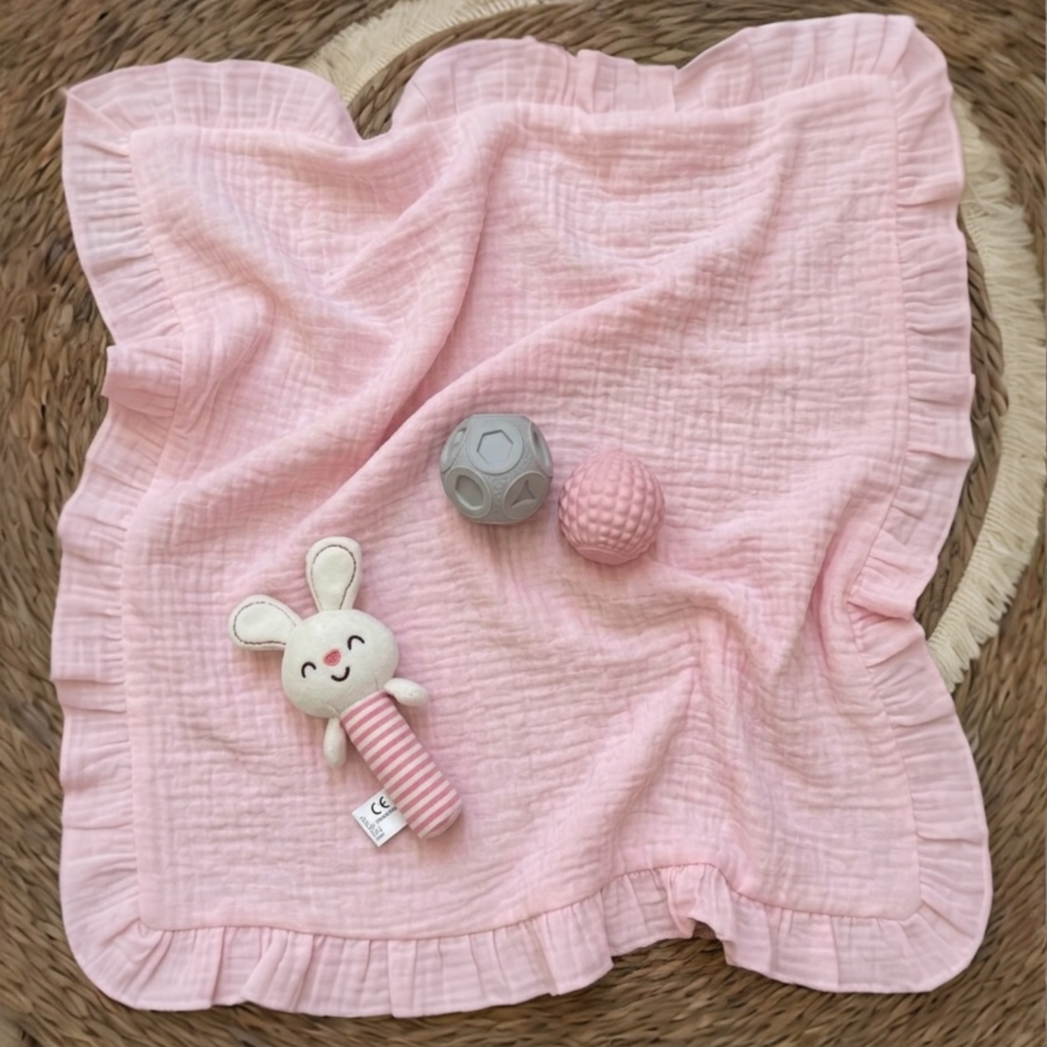 Little Pink Bunny Sensory Gift Set