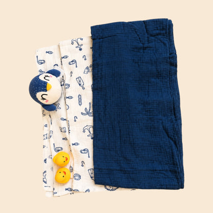Ocean Breeze Swaddle &amp; Cuddle