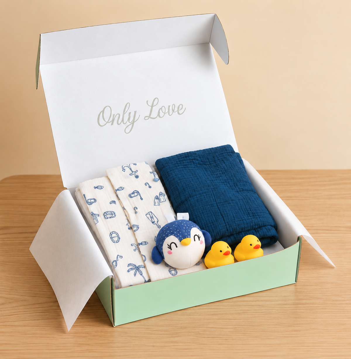 Ocean Breeze Swaddle &amp; Cuddle
