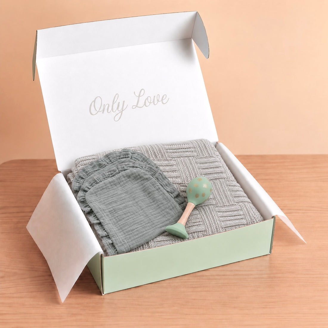 Sage &amp; Light Green Gift Set