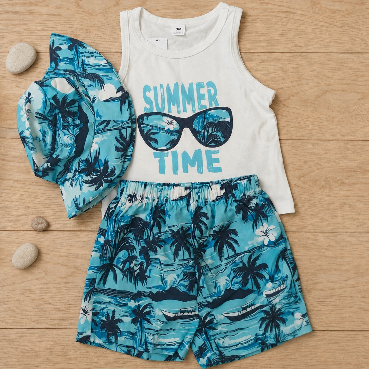 Tropical Palm Summer Set (6-9M)
