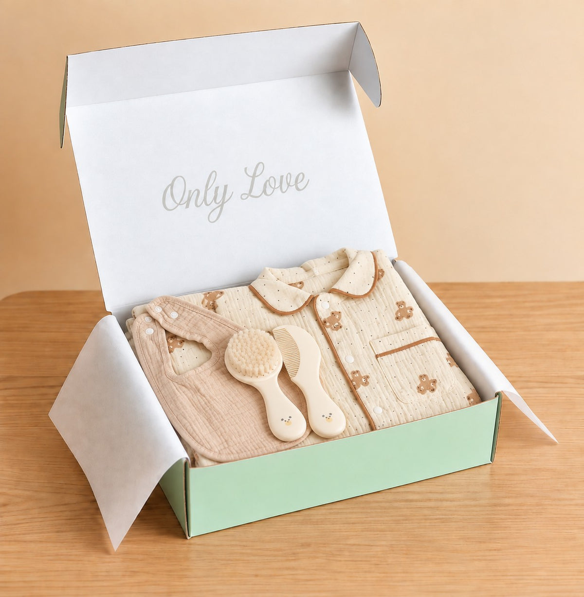 Little Bear Cotton Gift Set  3-6M